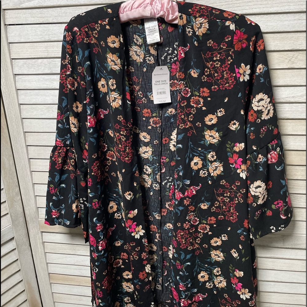 time and tru wrap cardigan